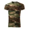 Camouflage tričko unisex