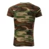 Camouflage tričko unisex