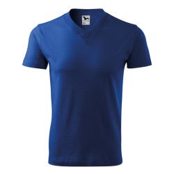 Malfini V-neck tričko unisex královská modrá