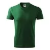 Malfini V-neck tričko unisex lahvově zelená