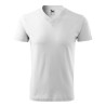 Malfini V-neck tričko unisex bílé