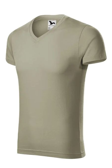 Slim Fit V-neck tričko pánské