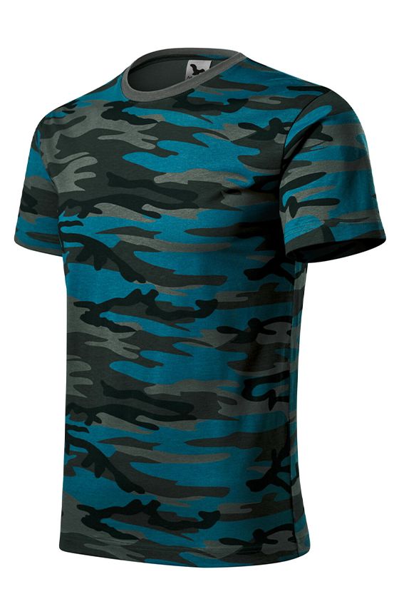 Camouflage tričko unisex