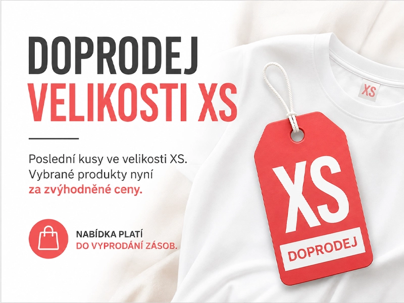 Doprodej velikosti XS